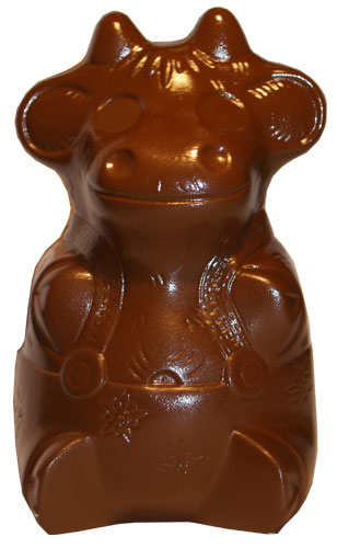 Cabrellon Cow with Trousers Polycarbonate Chocolate Mould